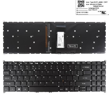 Πληκτρολόγιο Acer Swift SF315-51 SF315-52 SF315-41, Μαύρο με Backlit, US/UK