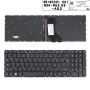 Πληκτρολόγιο Acer Aspire R5-571 R5-571Т Μαύρος Με Backlit, US/UK