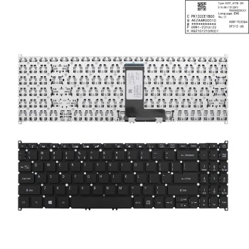 Πληκτρολόγιο Acer Aspire A315-34 A315-54 A315-55G, Μαύρο, US/UK ( +BG Print)