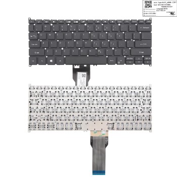 Πληκτρολόγιο Acer Spin SP513-52 SP513-53 SP513-53N SP314-51, Μαύρο, US/UK