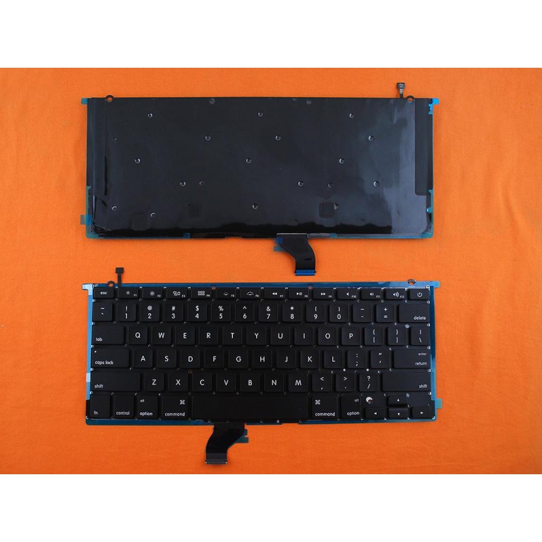 Πληκτρολόγιο Apple MacBook Pro A1502 13.3", Μαύρο με Backlit, US