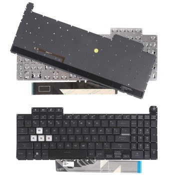 Πληκτρολόγιο Asus TUF Gaming FX507 FX507Z FA507 FA507R, Μαύρο με Backlit, US