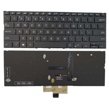 Πληκτρολόγιο Asus ZenBook UX433FA UX433FN Μαύρος US Backlit