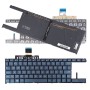 Πληκτρολόγιο Asus ZenBook Duo UX481, άσπροastru με Backlit, US