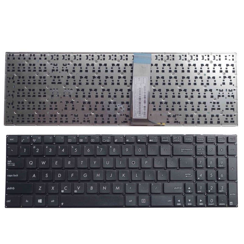 Πληκτρολόγιο Asus X502, Μαύρο, US
