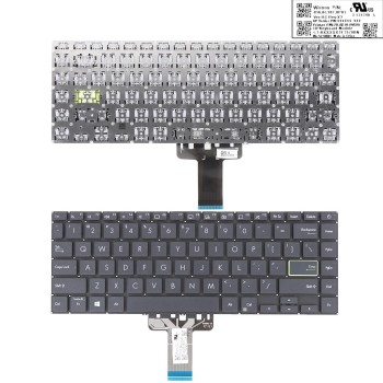 Πληκτρολόγιο Asus VivoBook S14 S433EA S433EQ S433FL S433FA S433JQ X421, Μαύρο, US