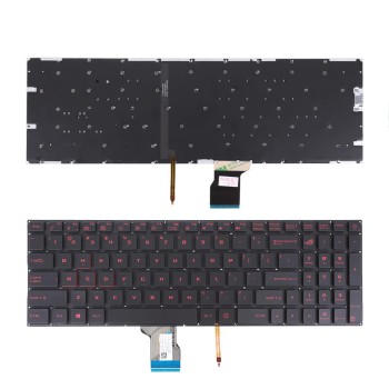 Πληκτρολόγιο Asus GL502 GL502V, Μαύρο με Backlit, Original, US