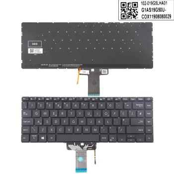 Πληκτρολόγιο Asus VivoBook S14 S433EA S433EQ S433FL S433FA S433JQ X421, Μαύρο με Backlit, US