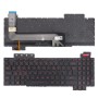 Πληκτρολόγιο Asus ROG Strix GL503VS FX503VM, Μαύρο,Imprimare rosie με Backlit, Original, UK
