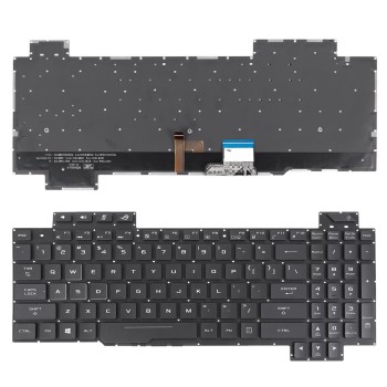 Πληκτρολόγιο Asus ROG Strix GL703GS GL703GM, Μαύρο με Backlit, US - Original