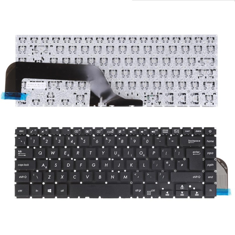 Πληκτρολόγιο Asus VivoBook 15 X505 X505BA X505BP, Μαύρο,UK