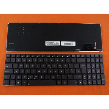 Πληκτρολόγιο Asus UX51, Γκρί με Backlit, UK