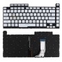 Πληκτρολόγιο Asus ROG Strix G531GT G531GU G531GD, Ασήμι με Backlit, US