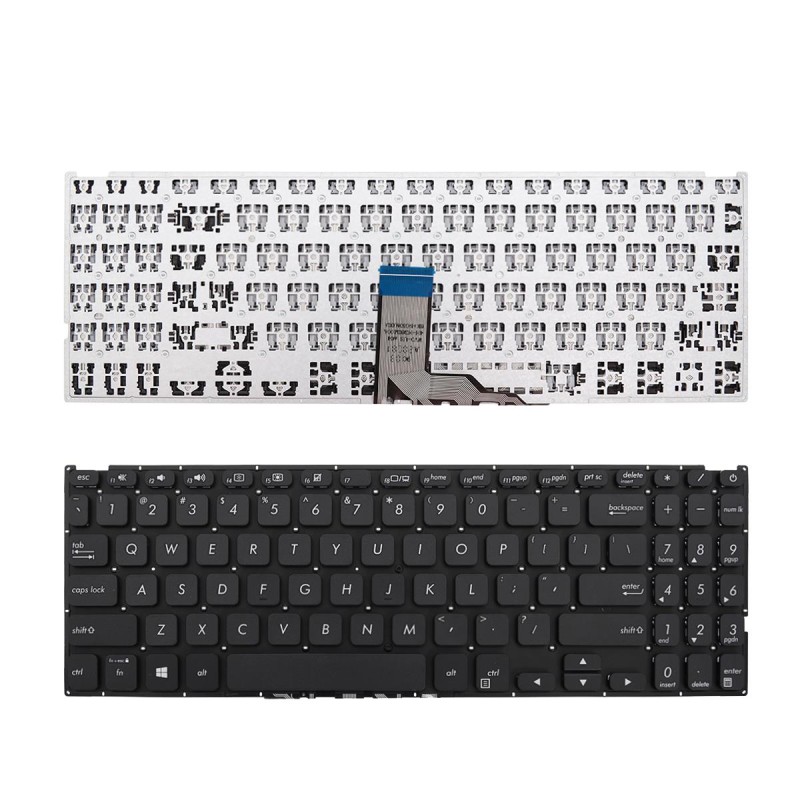 Πληκτρολόγιο Asus VivoBook X512F X512D X512J X512FA, Μαύρο,Original, US