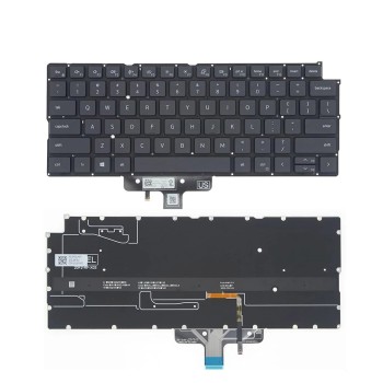 Πληκτρολόγιο Dell Latitude 9420 9430 2-in-1, Μαύρο,χωρίς πλαίσιο, Backlit, US/UK