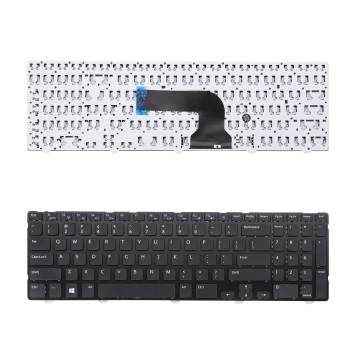 Πληκτρολόγιο Dell Inspiron 3521 5521 Vostro 2521, Μαύρο, US/UK ( +BG Print)