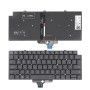 Πληκτρολόγιο Dell Latitude 13-7300 7320 E7320 5320, Μαύρο με Backlit, US/UK
