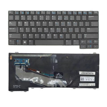 Πληκτρολόγιο Dell Latitude E5440, Μαύρο, US/UK, Χωρίς Pointing Stick​, Με Backlit