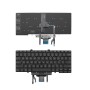 Πληκτρολόγιο Dell Latitude 5400 5401 5410, Μαύρο,με Pointing Stick με Backlit, US/UK
