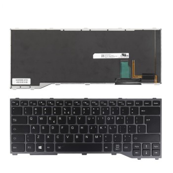Πληκτρολόγιο Fujitsu LifeBook T937 T938 T939 Γκρί US/UK