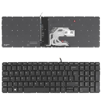 Πληκτρολόγιο HP HP ProBook 450 G6 455 G6 450 G7, Μαύρο, Backlit UK