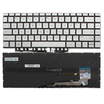 Πληκτρολόγιο HP Pavilion Aero 13-BE TPN-W152, Χρυσαφένιος με Backlit, US/UK