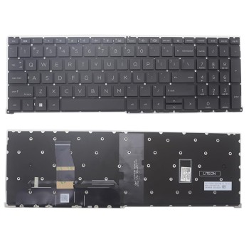 Πληκτρολόγιο HP ZBook Fury 16 G9 G10 - Μαύρο με Backlit, US