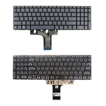 Πληκτρολόγιο HP Pavilion 15-EG 15-EH Series, Γκρί, US Έκδοση 1