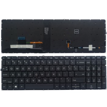 Πληκτρολόγιο HP ZBook Firefly 15 G8 15 G7 - Μαύρο με Backlit, US