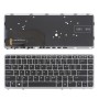 Πληκτρολόγιο HP EliteBook 840 G1 850 G1, Μαύρο Ασήμι με Backlit, US/UK