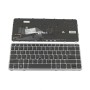 Πληκτρολόγιο HP EliteBook 840 G1 850 G1, Μαύρο Ασήμι με Backlit, με Pointing Stick, US/UK
