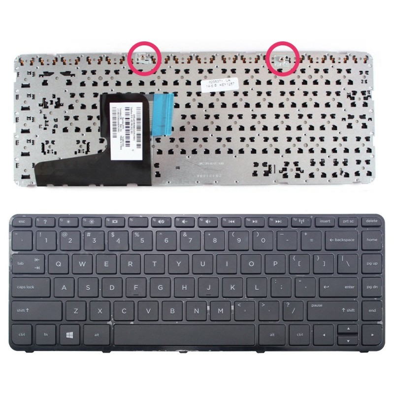 Πληκτρολόγιο HP Pavilion 14-N, Μαύρο, US/UK ( +BG Print)