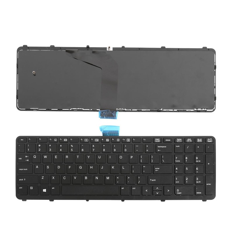 Πληκτρολόγιο HP ZBook 15 ZBook 15 G2 ZBook 17 ZBook 17 G1 G2, Μαύρο, US/UK ( +BG Print)