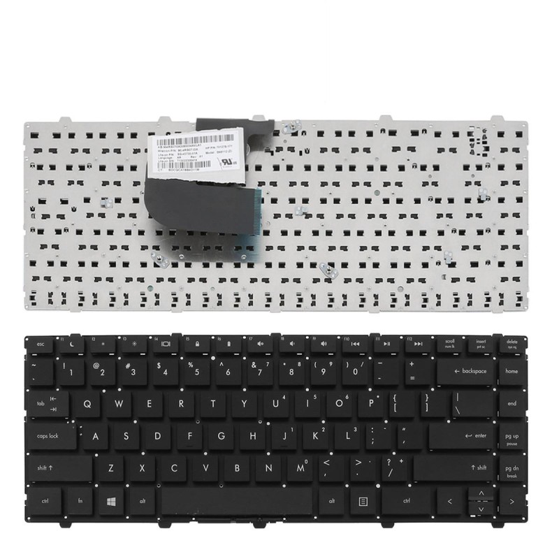 Πληκτρολόγιο HP ProBook 4340s 4341s, Μαύρο, US
