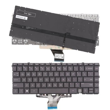 Πληκτρολόγιο HP Envy X360 13-AY, Μαύρος με Backlit, US