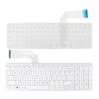 Πληκτρολόγιο HP Envy 15-K000 Pavilion 15-P000, άσπροa, US ( +BG Print)