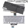 Πληκτρολόγιο HP Envy 13-AQ 13-AG 13-AR 13-AP Pavilion 13-AN Spectre 13-BF, Ασήμι με Backlit, US