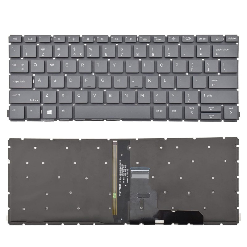 Πληκτρολόγιο HP ProBook 430 G7 430 G8 Series, Μαύρο με Backlit, US
