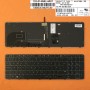 Πληκτρολόγιο HP EliteBook 755 G3 850 G3 850 G4, Γκρί, με Pointing Stick με Backlit, Original, US/UK