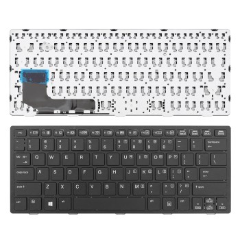 Πληκτρολόγιο HP EliteBook 810 G1 810 G2 810 G3, Μαύρο, US/UK
