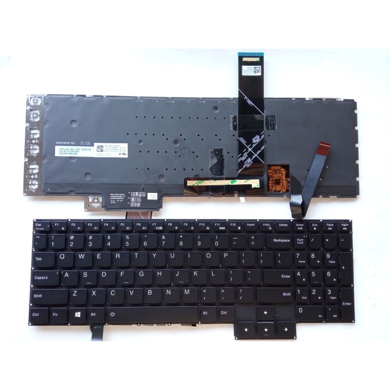 Πληκτρολόγιο Lenovo IdeaPad Gaming 3-15IMH05 3-15ARH05 3-15ACH , Μαύρο με Backlit (RGB), US