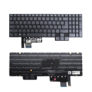 Πληκτρολόγιο Lenovo Legion 7-15IMH05 7-15IMHG05 Y9000X 2021 Γκρί με RGB Backlit, US/UK