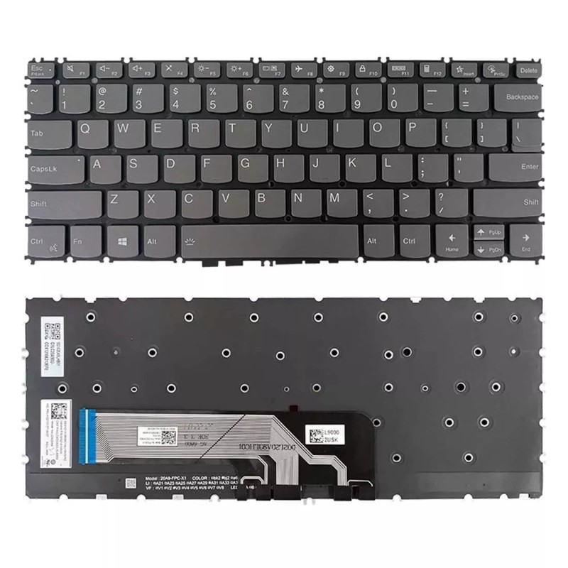 Πληκτρολόγιο Lenovo ThinkBook 13s G2 ARE 13s G2 ITL με Backlit, US