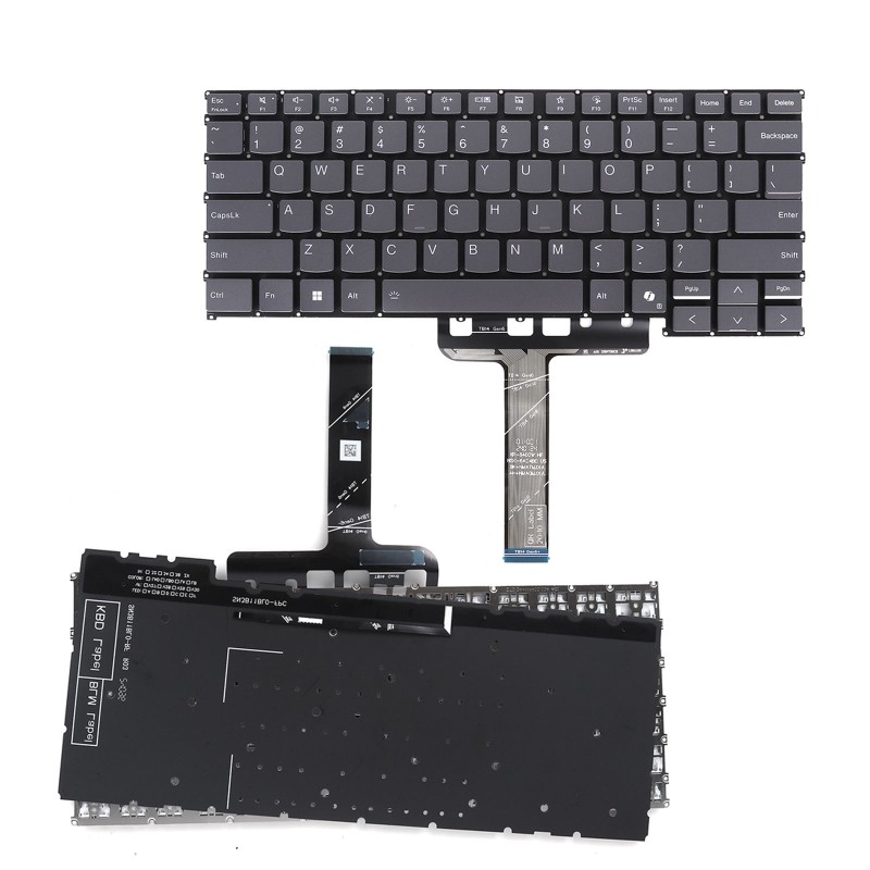 Πληκτρολόγιο Lenovo ThinkBook 14 G6 IRL ABP Γκρί με Backlit, US/UK