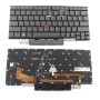 Πληκτρολόγιο Lenovo ThinkPad X1 Yoga Gen 6 Gen 7 Gen 8, Γκρί, με Backlit, Χωρίς πλαίσιο US