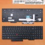 Πληκτρολόγιο Lenovo ThinkPad Edge E580 L580 E590 L590 T590, Μαύρο, με Pointing Stick, US/UK