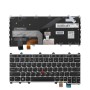 Πληκτρολόγιο Lenovo ThinkPad Yoga 370, Μαύρο Ασήμι με Backlit, US/UK