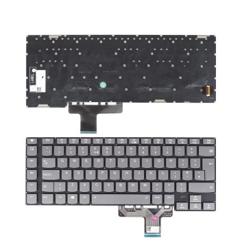 Πληκτρολόγιο Lenovo Lenovo Legion Y730-15ICH Y740-15ICHg Γκρί με Backlit RGB, US/UK