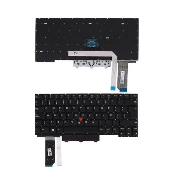 Πληκτρολόγιο Lenovo ThinkPad E14 Gen 2 2nd Gen, Μαύρο UK