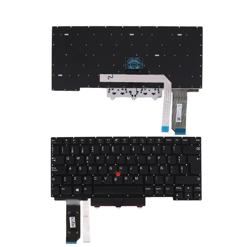Πληκτρολόγιο Lenovo ThinkPad E14 Gen 2 2nd Gen, Μαύρο UK